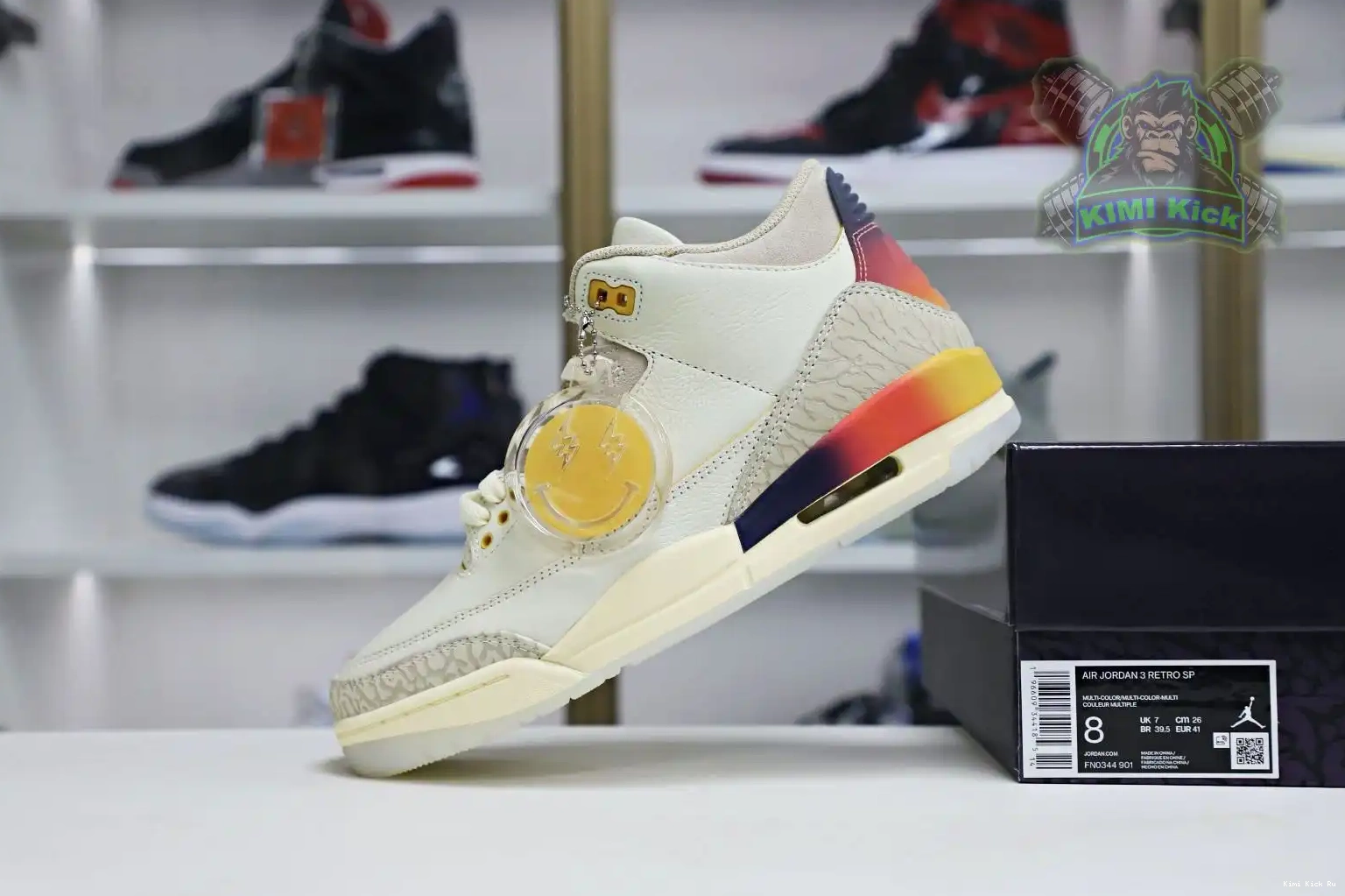 Jordan Air Jordan3 JBalvin x Kimikick 0415